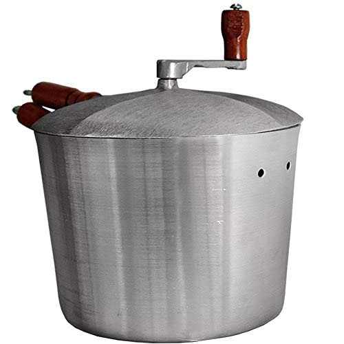 Pipoqueira Alumínio Tampa Fundida Alta 4,6 Litros Cajamag