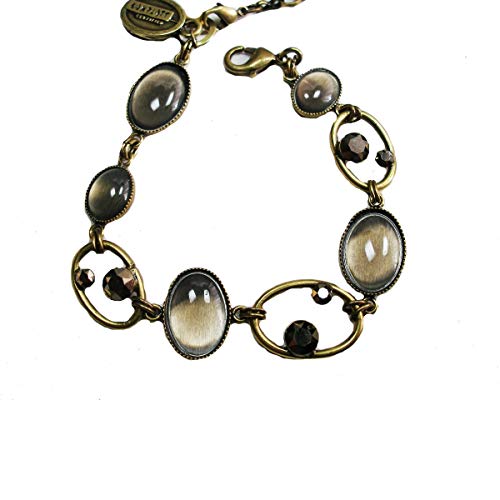 Preisvergleich Produktbild Konplott Oval in Concert Armband Graubraun 7789