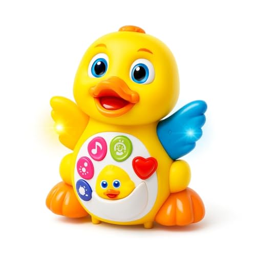 Imagen de Hola Juguete Pato Bailarín para Bebes con Luces
