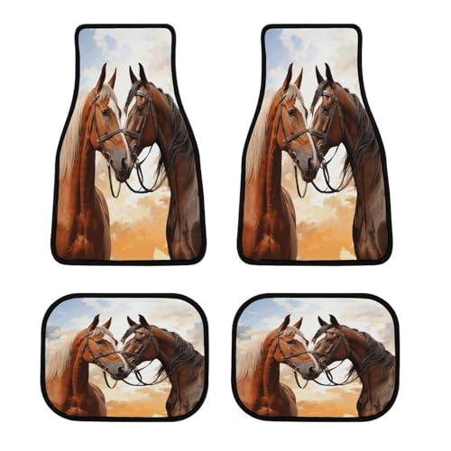 Tapis de sol de voiture chevaux pour protéger votre auto après vos sorties équestres