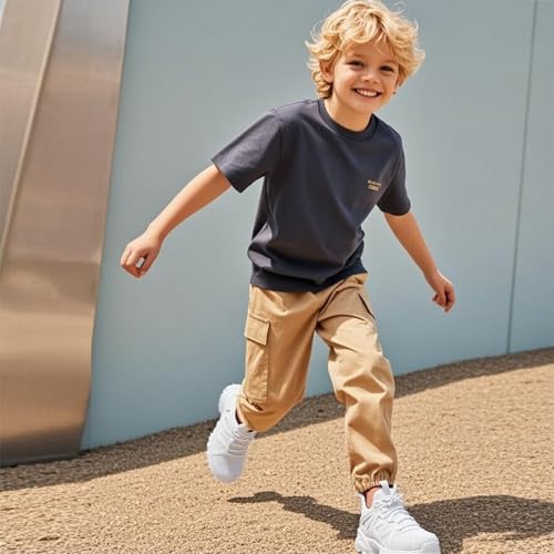 Nihaoya Boys Girls Sneakers Kids Tennis Shoes Lightweight Breathable Mesh Walking Running Shoe for Toddler/Little Kid/Big Kid2