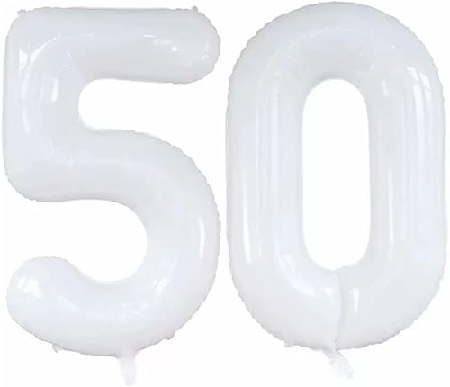 Miniatura 340 de GOER Globos con el número 40 para decoraciones de fiesta de cumpleaños número 40, globos de helio de aluminio jumbo de 42 pulgadas para 40