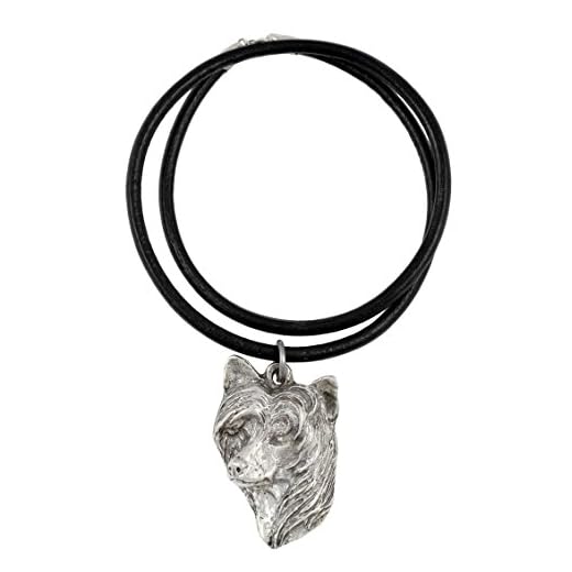 Art-Dog Silver-Plated Dog Pendant Necklace