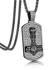 12 Dog Tag 2-Black