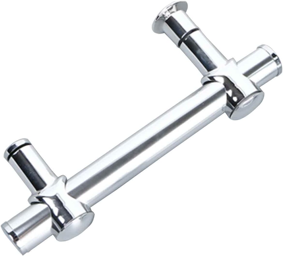 145mm Shower Door Handle, 14.5cm (Approx. 5.7 Inches) Hole to Hole - Adjustable Hole Distance, Push and Pull Shower Glass Door Handle, Replacement Bathroom Sliding Door Knobs Grab