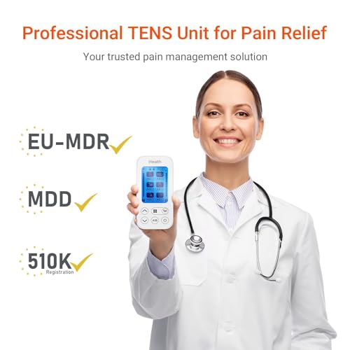 iHealth Dual Channel TENS Unit Stimulator with 24 Modes and 90 Hour Battery - image 9