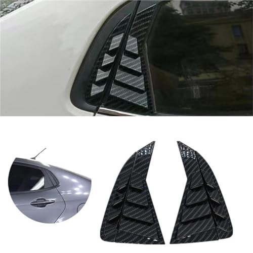 Persiennes vitres arrière KIA Rio K2 2011-2015 garniture noir