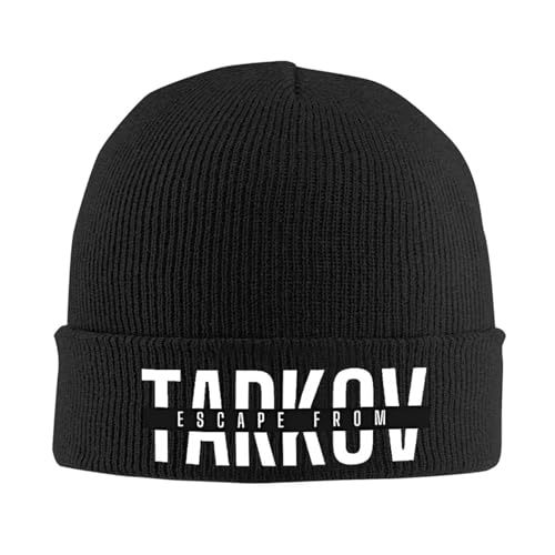 Bonnet Escape from Tarkov anti-froid en maille douce pour l'hiver