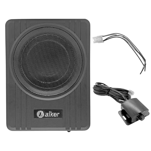 Subwoofer automotivo ativo com amplificador 600W RMS