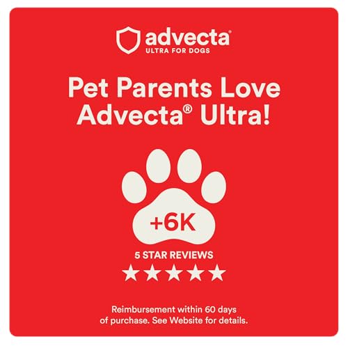 Advecta Ultra Flea and Tick Topical for Dogs 55+ lbs, 6-Mo Supply | Imidacloprid, permethrin & pyriproxyfen kill fleas/ticks on contact; 6-dose supply; Breaks Flea Life Cycle - Image 7
