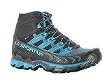 La Sportiva Ultra Raptor II Mid Woman GTX, Stivali da Trekking Donna, Carbon Topaz, 38.5 EU