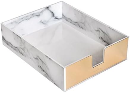 Rachel George Acrylic Marble Desk Tray