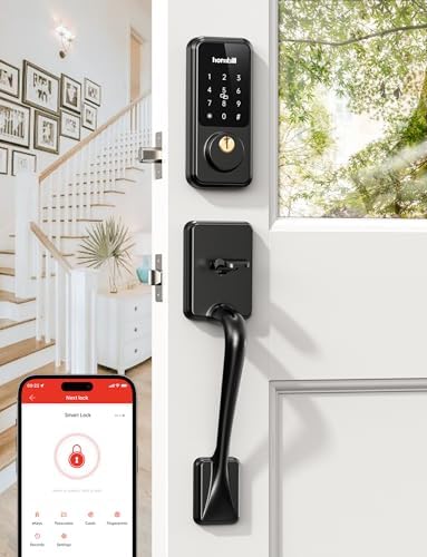 Front Door Lock Keyless Entry: Hornbill Smart Front Door Handle Sets ...