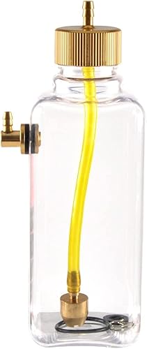 Miniatura 6 de ZYHOBBY Plástico transparente de la botella 260ML del tanque de combustible del gas RC para el avión de RC