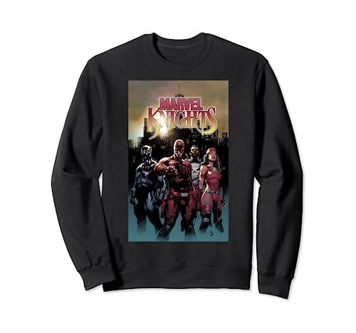 Marvel Knights Group Shot Poster Sweatshirt idéal pour vos soirées streaming