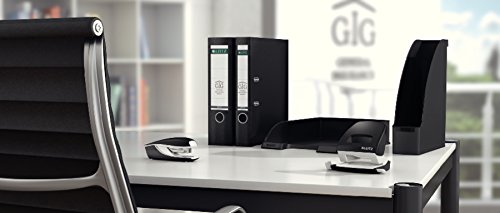 Agrafeuse de bureau Leitz NeXXt 55220095 en métal noir avec agrafes - 10