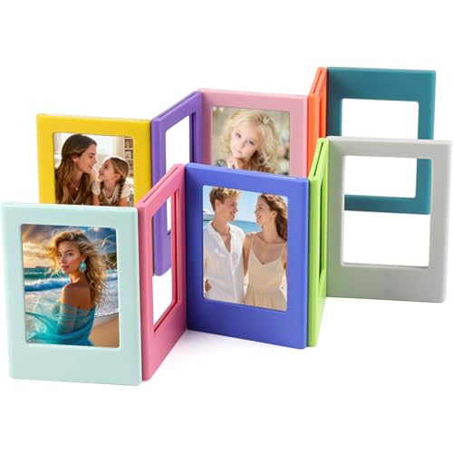 10 marcos magnéticos para fotos Polaroid Instax Mini, marcos magnéticos para fotos Polaroid, marcos magnéticos pequeños para fotos y postales
