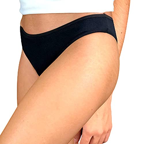 Kit 10 Calcinhas Tanga Cotton Algodão Cotton Básica Lisa 007 Cor:Colorido;Tamanho:M