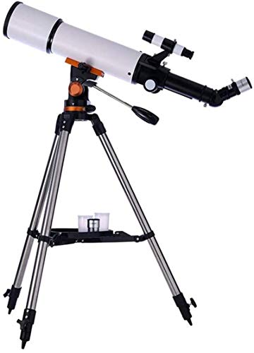 Telescope refracteur pour adulte 80mm astronomie avec adaptateur de telephone