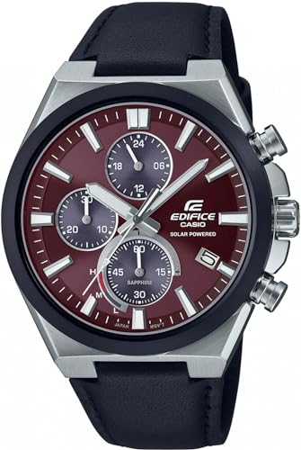 Casio Watch EFS-S630BL-5AVUEF montre homme quartz solaire et chronographe