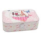 princess kaffeepadmaschine 【Hardware-Verschlüsse】 Metallverschlüsse, einzigartiges Design, zeigen edles Temperament und Modecharme, können den Schmuck vollständig schützen, Verlust, feine und empfindliche Kunstfertigkeit verhindern.