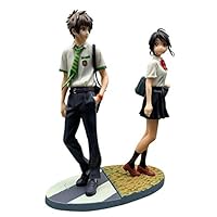 Figurine Your Name (Kimi No Na Wa) - Tachibana Taki & Yamizu Mitsuha - PVC 22 Cm - NEUF