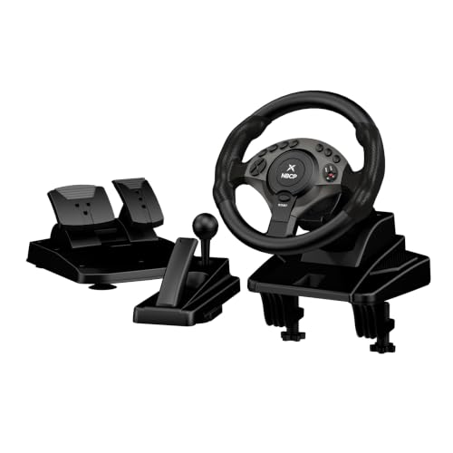 NBCP 900° Racing Wheel with Pedals