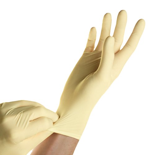 Latexhandschuhe SFM Biolimes in Weiß – Größen XS bis XL