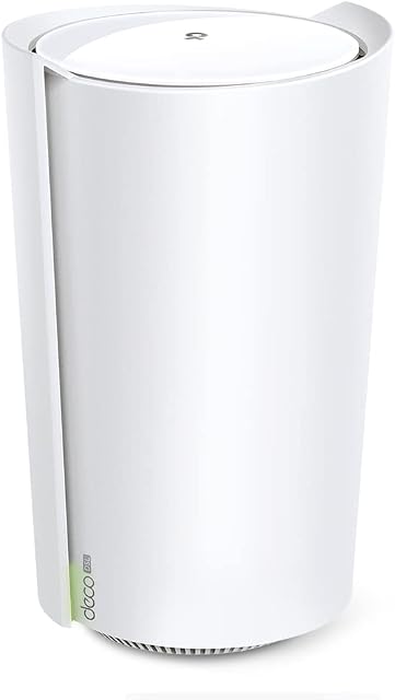 TP-Link AX5400 VDSL Whole Home Mesh Wi-Fi 6, Dual-Band, 4x Gigabit WAN/LAN Ethernet ports, 3 RJ11 Ports, Connect up to 200 devices, VDSL2 Speed, HomeShield Security, Works with Alexa (Deco X73-DSL)