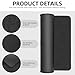 Huanyon Grounding Mat Kit for Healthy Grounding Energy, Grounding Pad for Sleep with Grounding Wristband & 15ft Grounding Cord, for Improve Sleep and Reduce Anxiety (24x36inch)