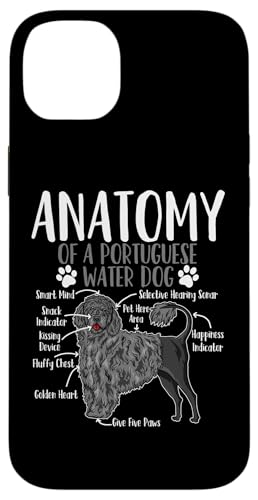 Portuguese Water Dog Anatomy Case for iPhone 14 Plus