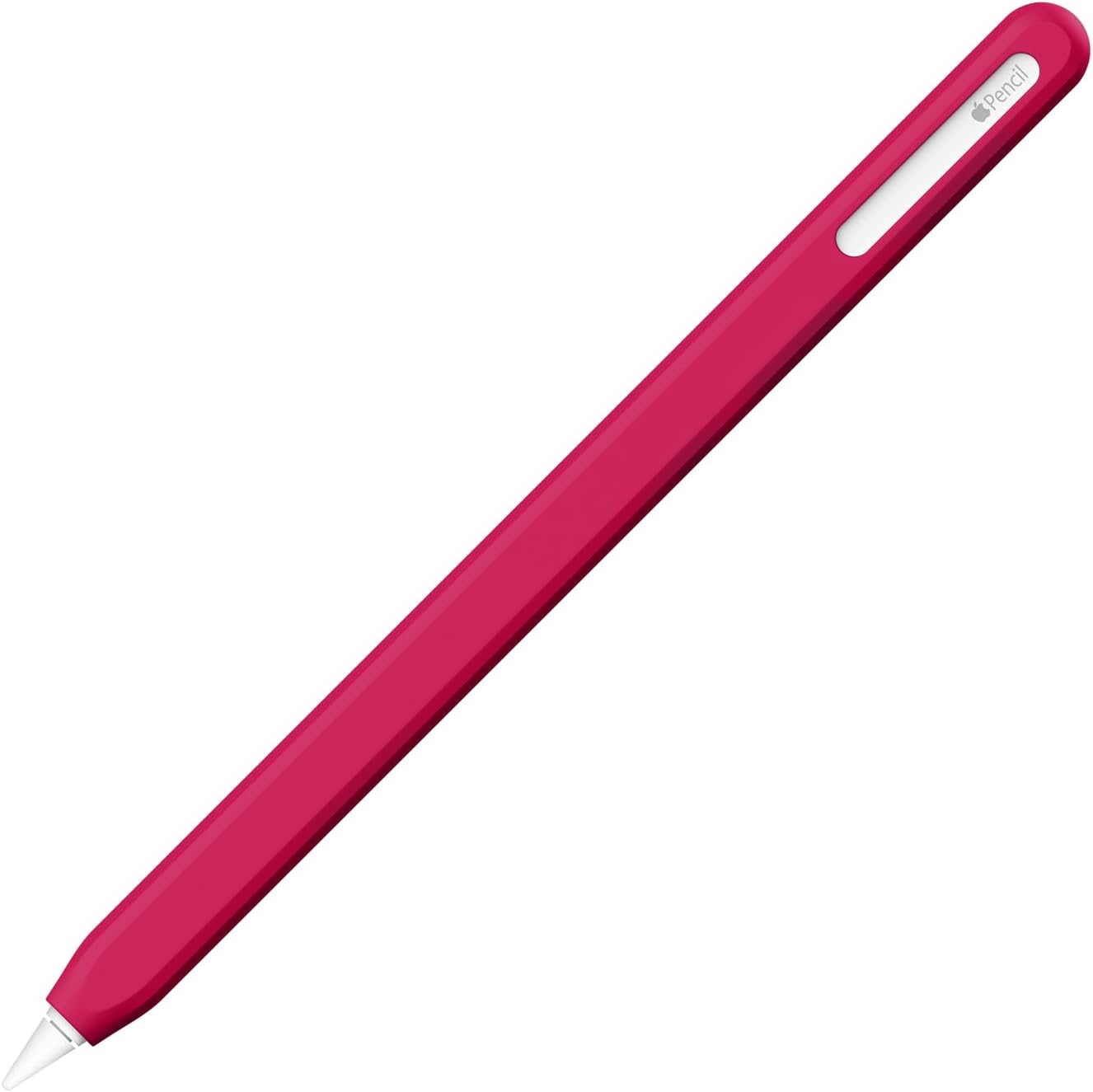 UPPERCASE Designs NimbleSleeve Premium Silicone Case Holder Protective Cover Sleeve Compatible with iPad Apple Pencil Pro and 2nd Generation Only (Magenta)