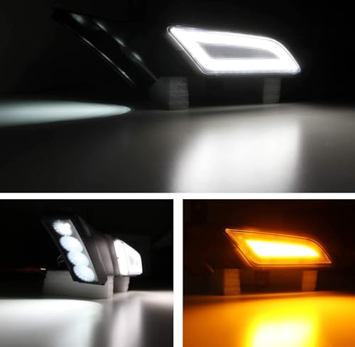 Lámparas LED Euro Smoke para Porsche Cayenne 2007-10 miniatura 3