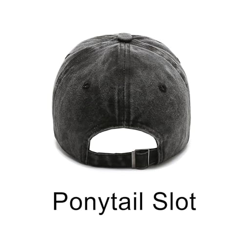 Image of PFFY 2 Packs Vintage Washed Distressed Baseball Cap Golf Dad Hat for Men Women