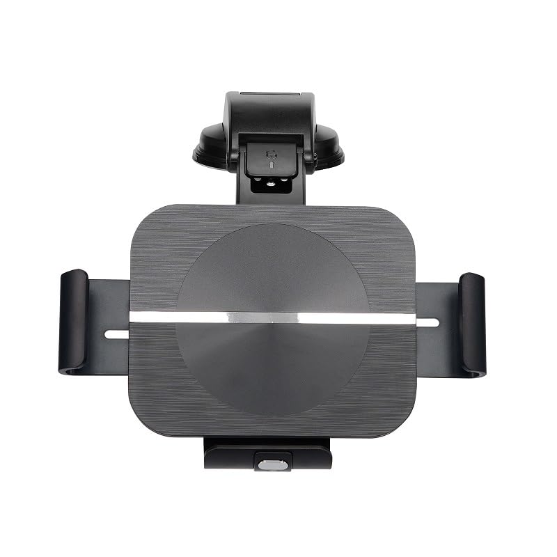 Acteam Wireless Car Charger Phone Mount for Galaxy Z Fold 5/4/3/2/S22 Ultra, Dual Coil 10W Fast Charging Auto-Clamping Car Air Vent Dashboard Phone Mount for Galaxy Z Fold/Note (Black)