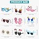 XiLayNeen 9 Paar Party Sonnenbrille Set,Lustige Hawaiianische Partybrillen,Festival Brille,Witzige Sonnenbrillen,Lustige Brille für Geburtstagsparty Maskerade Karneval Abschlussfeier Foto-Requisiten