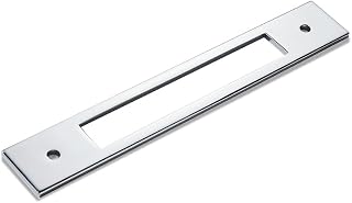 Polished Chrome Cabinet Backplate - 152BP, Length 7 in (178 mm) · Zinc Alloy · 5-Pack