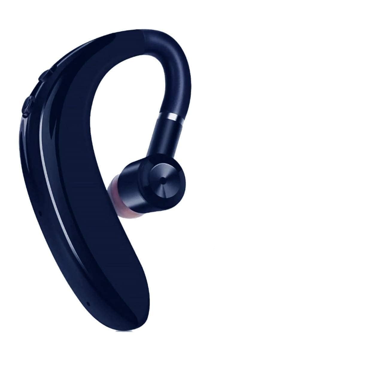 Drumstone 𝗦𝗽𝗲𝗰𝗶𝗮𝗹 𝟓 𝗬𝗲𝗮𝗿 𝗪𝗮𝗿𝗿𝗮𝗻𝘁𝘆 Wireless Headset S109 Single Ear Bluetooth Ear Clip with Mic, 360° Rotating Design, Long Calling Time with Fast Charging, Lightweight Mono Earbud-image-6