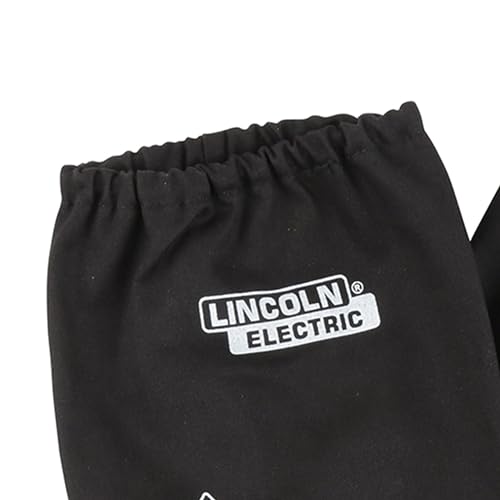 Flame-Resistant Welding Sleeves for Welders: Lincoln Electric KH813 Black One Size