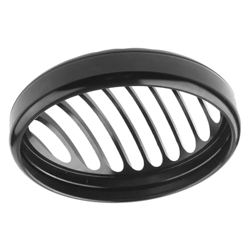 Couvercle de grille phare moto pour road trip en Sportster XL 1200 noir