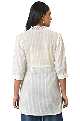 Image of Aurelia Women's Cotton Blend Kurti & Palazzo
