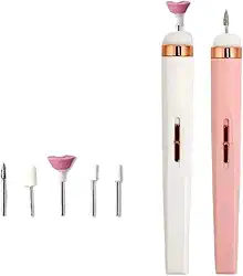 Lixa 5 em 1 Elétrica de Unhas Portátil – Sem Fio/ Recarregável/ Manicure e Pedicure Profissional