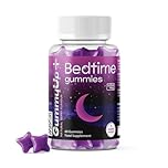 Sugar Free Bedtime Gummies x 60 | High Strength Natural Sources Fast Absorbing | Vegan Friendly | Gluten-Free | Chewable Berry Flavour | Gummy up