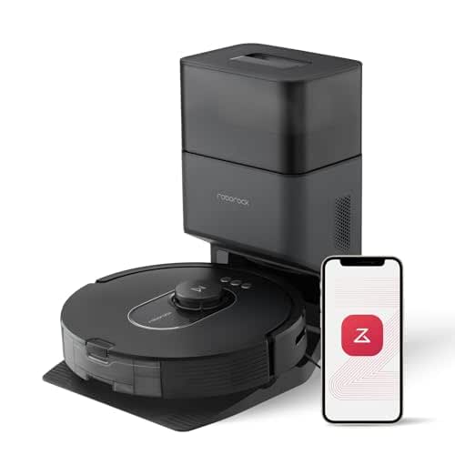 roborock Q5 Max+ Robot Vacuum with Self-Empty Dock, Upgraded from