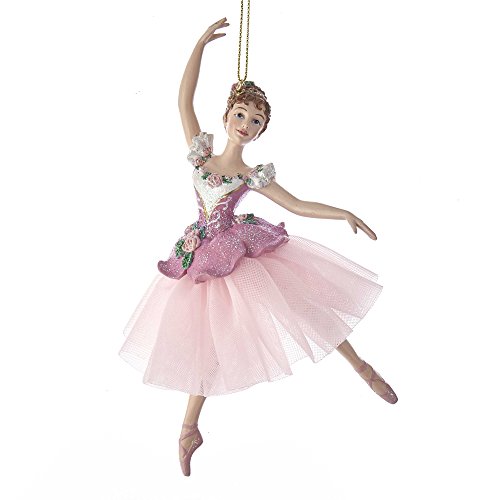 Kurt S. Adler Quebra-nozes Suite vales de flores bailarina árvore de Natal ornamento C7655 novo