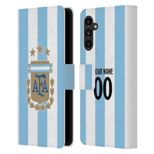 Coque Samsung Galaxy A13 5G Argentina National Football Team Head Case Designs étui en cuir