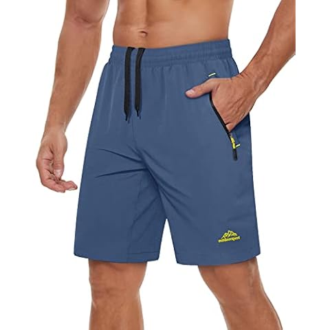 TACVASEN Breathable Gym Shorts for Men Cover