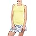 SOFIBELLA UV Colors Womens Tennis Tank Top Blue L
