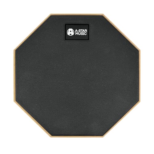 A-Star Practice Drum Pad 8-inch Silent Snare Rubber Single-Sided Pad
