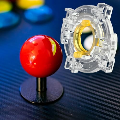 VILLFUL 4 Pièces Base de Joystick Ronde en Plastique, Anneau de Retenue – vue 5